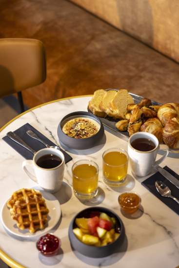 Petit-déjeuner à l'hôtel Higalik aux Menuires, Hôtel Spa &amp; Restaurant